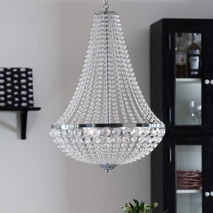 Jadalniany żyrandol Granso 105317 lampa wisząca nad stół chrom