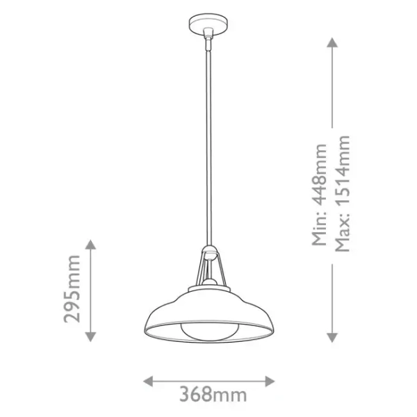 Wisząca lampa nad wyspę Palmetto QN-PALMETTO-P-M-UBZ do kuchni czarny