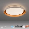 Okrągły plafon Sati 14368-60 Just Light LED 19,5W 3000K do jadalni mosiądz