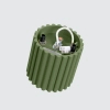Ryflowana tuba AURA oliwkowa SL.1794 GU10 metalowa