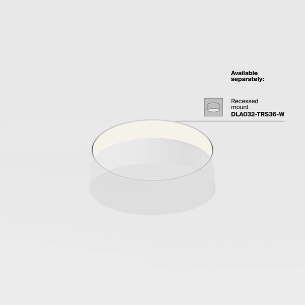 Sufitowa lampa Zon C032CL-36W3K-RD-MG LED 36W 3000K jadalniana złota