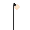 Podłogowa lampa Stem R5021009A-1F Zumaline szkło metal czarny biały