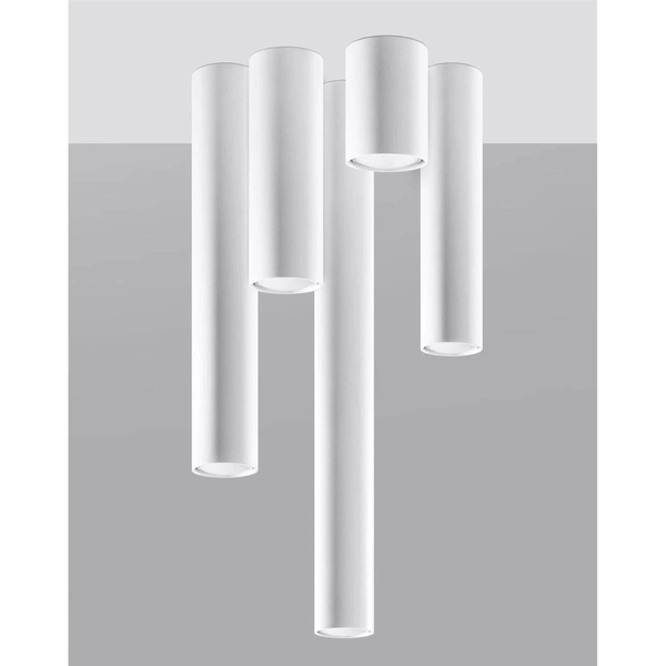 Minimalistyczny downlight sufitowy SL.0997 biały do holu