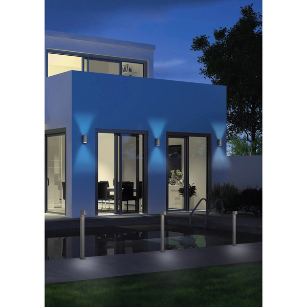 Zewnętrzny słupek z czunikiem ruchu ORVIE DL142414260 IP44 antracyt