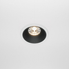 Sufitowy wpust okrągły Alfa DL043-01-15W3K-RD-WB LED 15W 3000K biały czarny