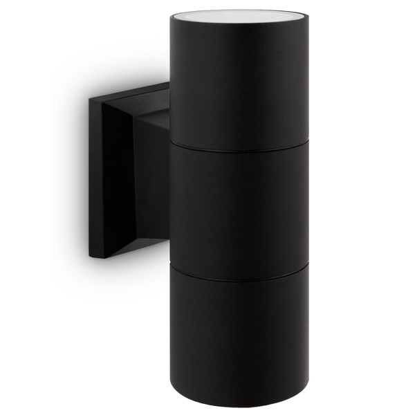 Zewnętrzna lampa Bowery O574WL-02B IP54 natynkowa czarna