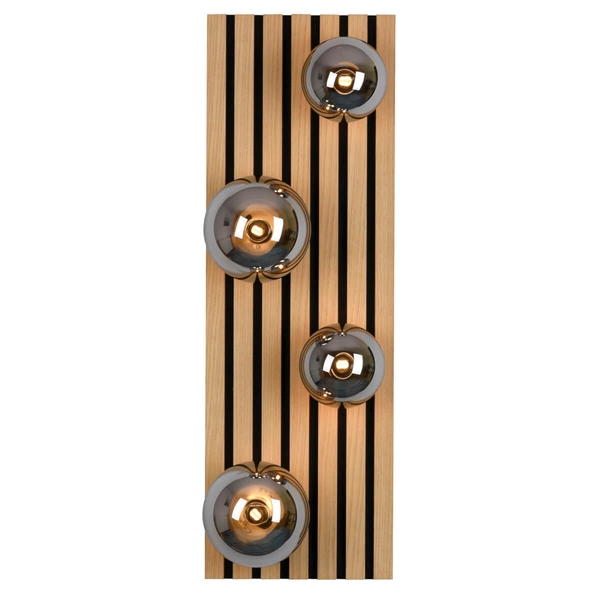 Plafon do sypialni GREEN STIK 15209-79 Just Light kule drewniany