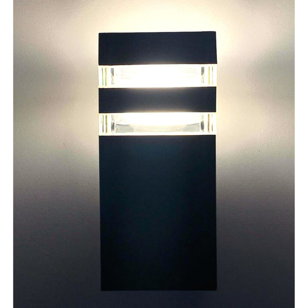 Elewacyjna lampa zewnętrzna CGCALGW1 outdoor IP65 czarna