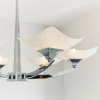 Żyrandol do salonu Ayres AYRES-4CH metalowy glamour chrom