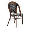 Ogrodowe krzesło Cafe Paris KH1501100219 King Home rattan brązowe