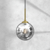 Lampa wisząca Reflex MLP8413 ball przydymiona złota