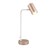 Stolikowa lampa z wtyczką MARLEY 512400165 różowa biała tuba 1xGU10