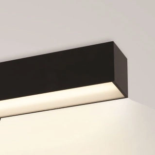 Prostokątny kinkiet natynkowy Lupinus 6115D01203-1 Elkim LED 8W 4000K liniowy