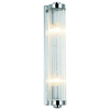 Kinkiet LAMPA ścienna Fiatto Parette Chromo Orlicki Design okrągła OPRAWA szklana tuba glamour przyścienna chrom
