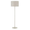 Podłogowa lampa tkaninowa CEDRO 11667 z wtyczką beżowa