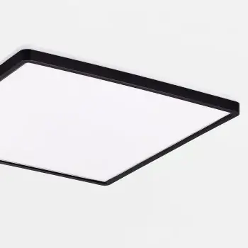 Minimalistyczny plafon BOVE MS748400S-3-BK LED 50W CCT kwadrat czarny