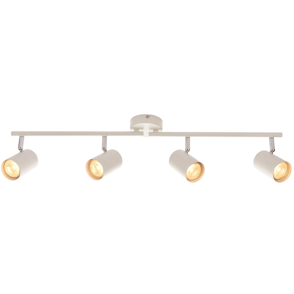 Lampa sufitowa reflektorki Arezzo 73686 Saxby biała chrom