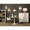 Skandynawska lampa wisząca Gaucho GAU8602 metalowa biała