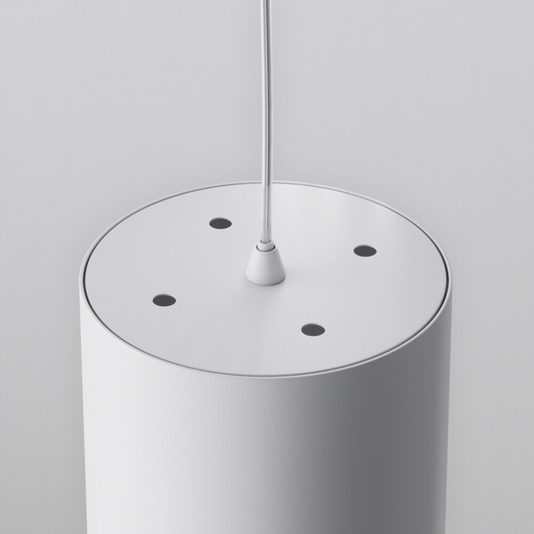 Metalowa lampa sufitowa Polar P088PL-GX53-W Maytoni okragła biały