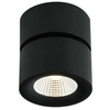 Spot LAMPA sufitowa Mone Nero Orlicki Design tuba OPRAWA metalowa LED 7W 3000K natynkowa czarna