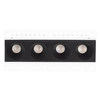Lampa wpuszczana z zasilaczem i modułem LED Modular H180.07 + HM180 4L + HT180 12W ON/OFF Maxlight LED 12W 3000K czarna biała