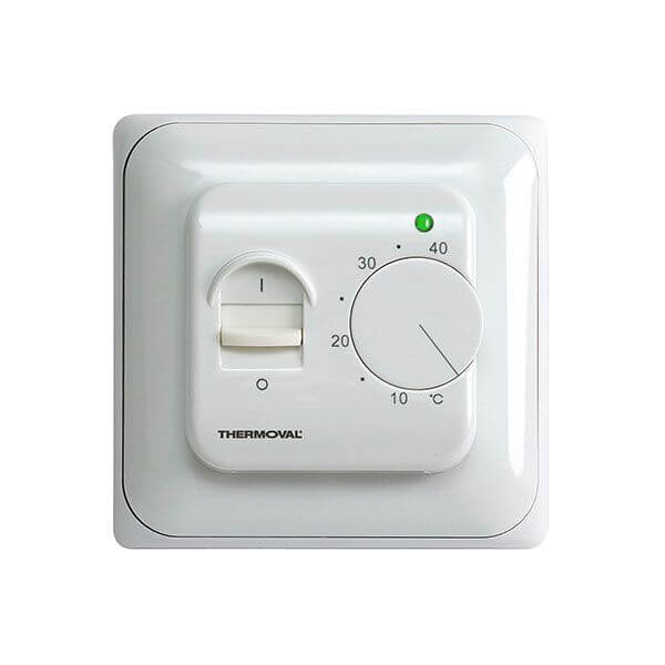 Termostat regulacja ogrzewania podczerwienią TVM-05 montaż podtynkowy