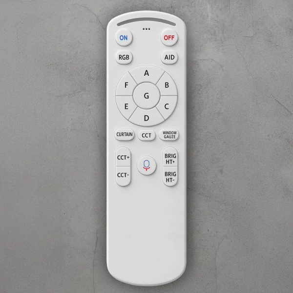 Pilot do sterowania zestawami szyn Magnetic Track ML2192 bluetooth biały