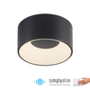Lampa nasufitowa Tanika 14325-18 Just Light LED 13W 3000K krążek czarna OUTLET