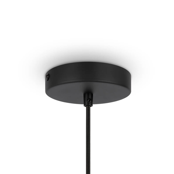 Lampa wisząca nad wyspę Roots MOD197PL-01W Maytoni okręgi czarna beżowa