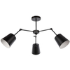 Regulowana LAMPA sufitowa VEN W-N 3250/3 metalowa OPRAWA loftowa czarna
