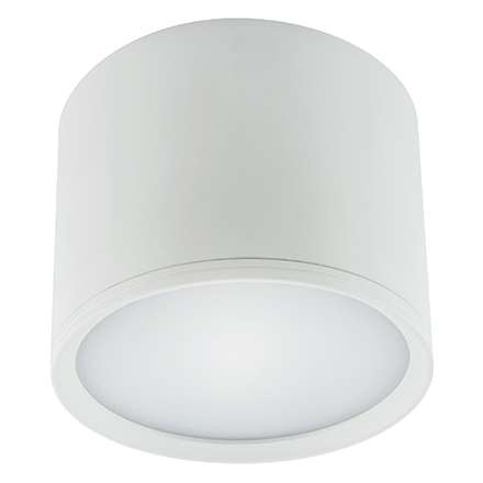 Natynkowa LAMPA sufitowa ROLEN LED 10W 4000K 03109 Ideus okrągła OPRAWA metalowy PLAFON biały