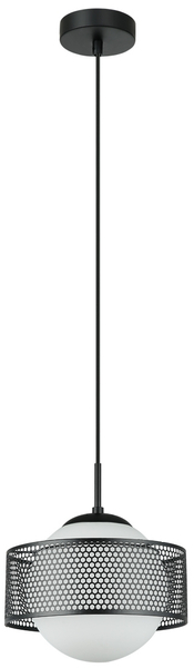 Lampa wisząca Lomica PND-55456-1L-BK nowoczesna czarna
