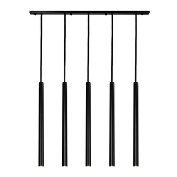 LAMPA wisząca YABU 5528 Shilo metalowa OPRAWA zwis LISTWA sufitowa sople tuby czarne