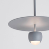 Lampa do jadalni okrągła BAILA LE44536 LED 8W 3000K wisząca szary