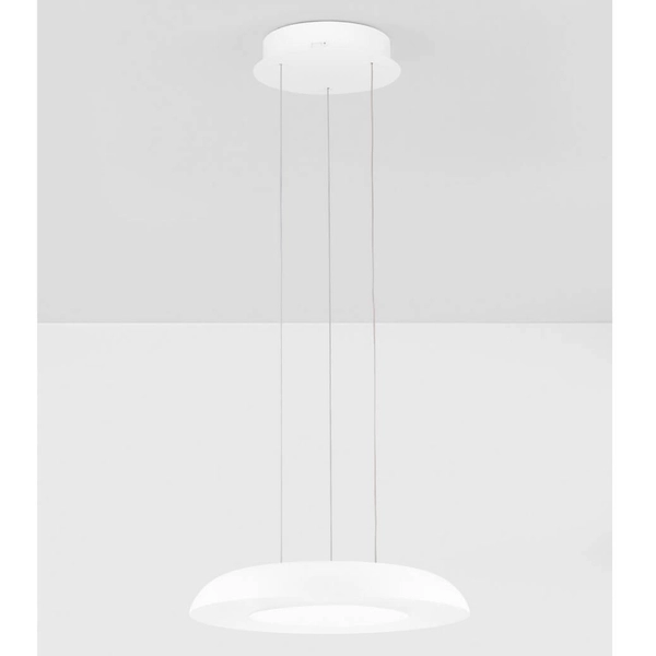 Sypialniany plafon okrągły BATALLAS LE44794 LED 24W 2700-4000K biały