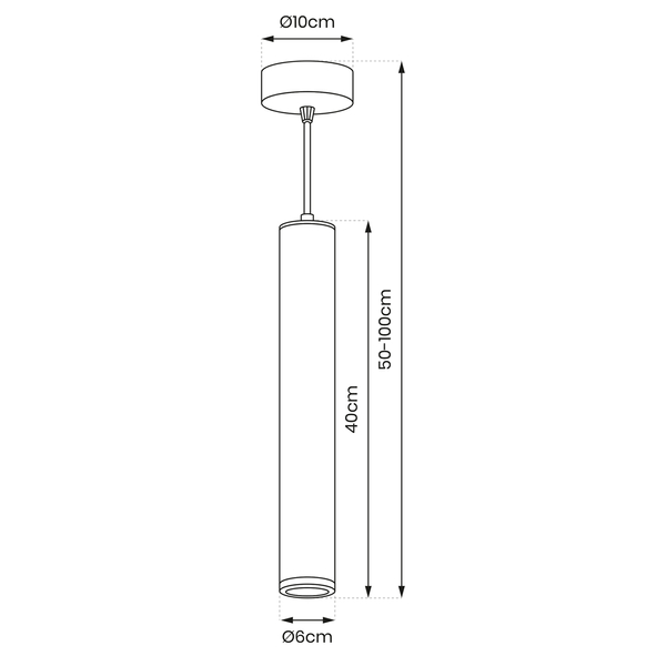 Lampa wisząca Porter ML8869 pojedyncza do salonu biała