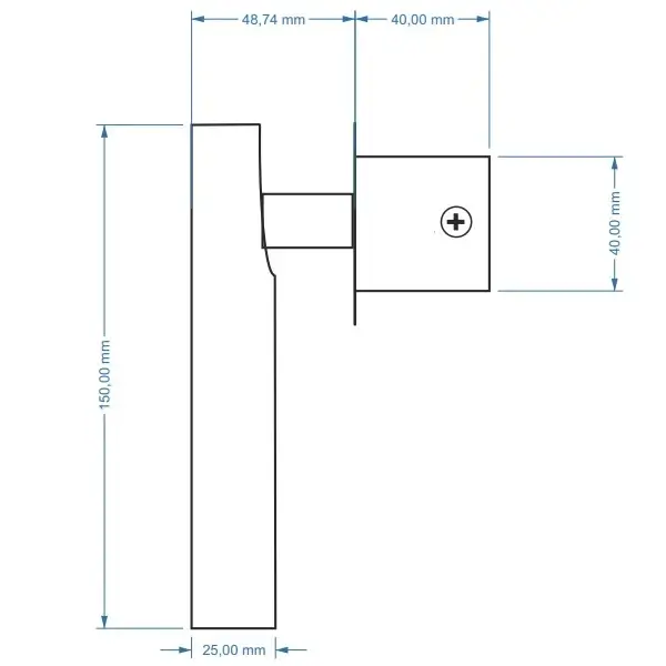 Regulowany kinkiet ścienny Hotel Mood 41368 z włącznikiem czarny
