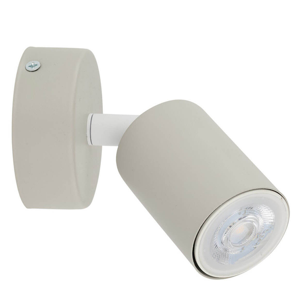 Lampa ścienna do przedpokoju Livia 10222 regulowany reflektorek beżowa