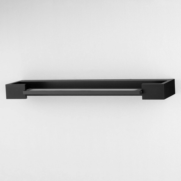 Łazienkowy kinkiet ścienny JUSTO LE44300 LED 12W 3000K IP44 czarny