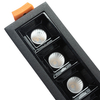 Podsufitowa lampa liniowa 582 Domeno LED 10W 3000K czarna