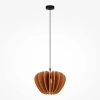 Lampa wisząca nad stół Cambio MOD398PL-01BR do salonu pomarańczowa