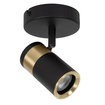 Salonowa lampa sufitowa z regulacją GORIK 53909/01/30 czarny złoty