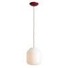 Lampa wisząca burgundowa FLASK nad stół 1xE27 salonowa 8500G15_L