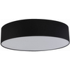 Plafon nowoczesny Rondo 1587 TK Lighting okrągły z tkaniny czarny biały