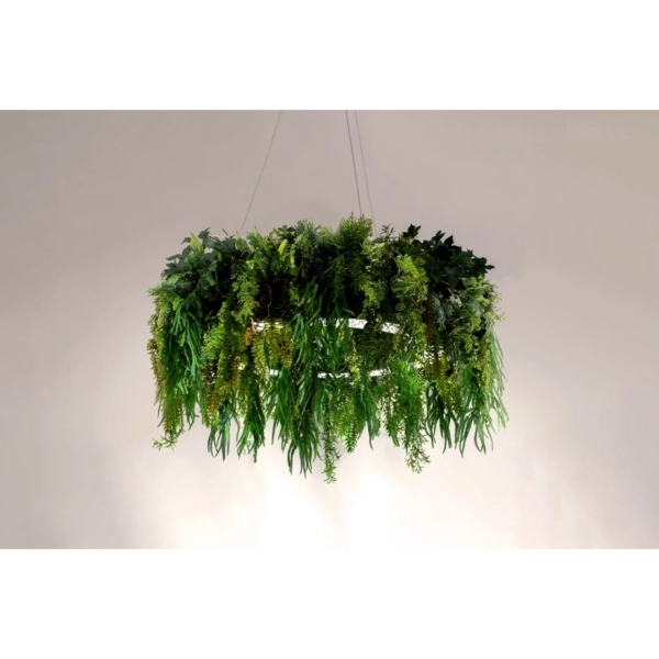 Lampa wisząca Gardens MSE1501100436 LED 115W zmiana barwy roślina zielony