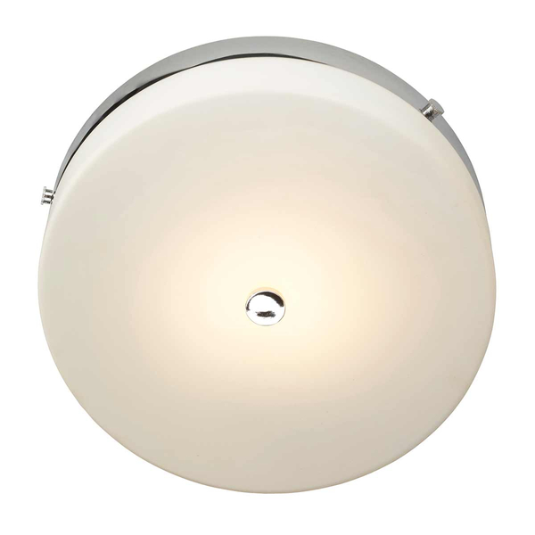 Sufitowa lampa szklana Tamar TAMAR-F-L-PC Elstead IP44 metal chrom