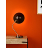 Lampka biurkowa Erna ERN4122 Dar Lighting regulowany abażur czarny mosiądz