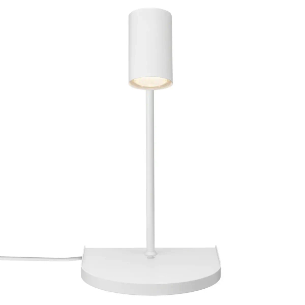 Regulowana lampa ścienna z półką CODY 2112001001 do czytania biały