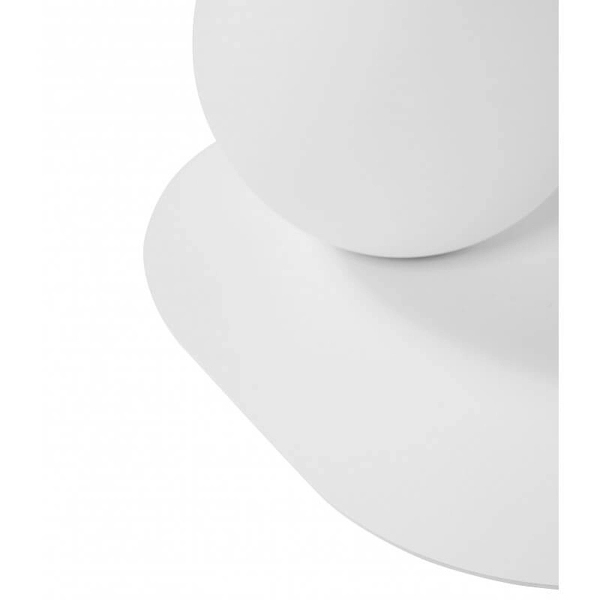 Lampa ścienna łazienkowa Hanea HA0110S0 szklana IP44 biała