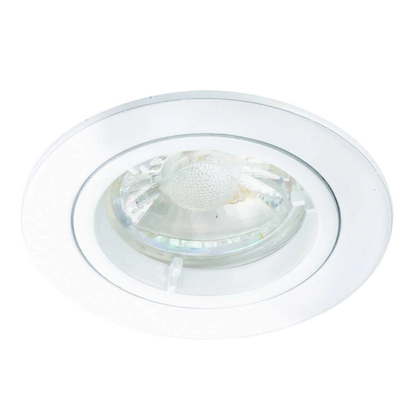 Oprawa podtynkowa Cast 76006 Saxby aluminiowa biała